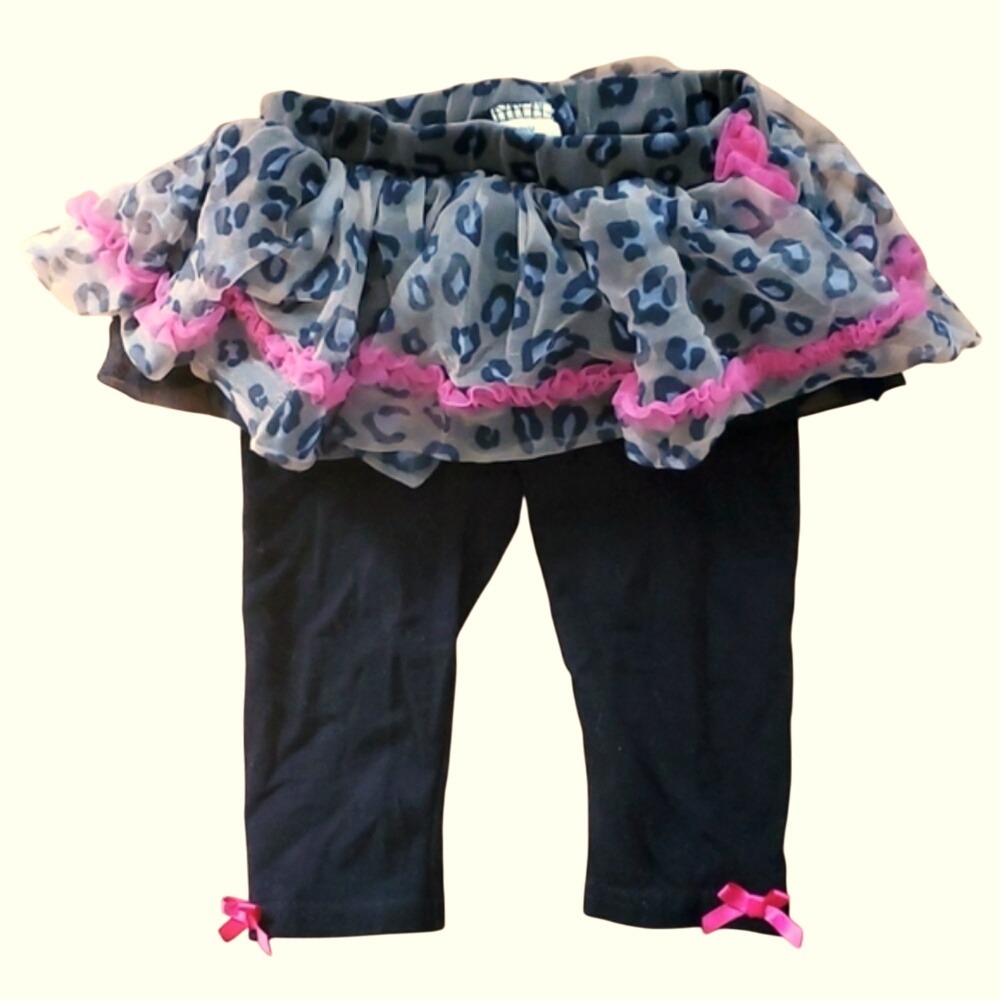 Baby Starters Cheetah Tutu Pants Combo size‎ 6M